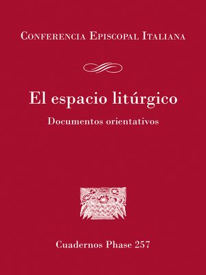 cover image of El espacio litúrgico